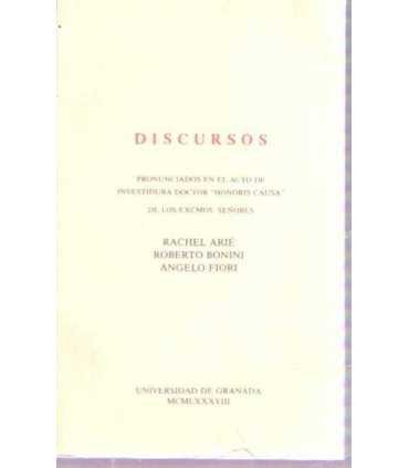 Discursos pronunciados en el acto de investidura d
