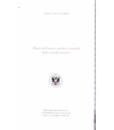 Hacia un Estatuto jurídico mundial de los medicame