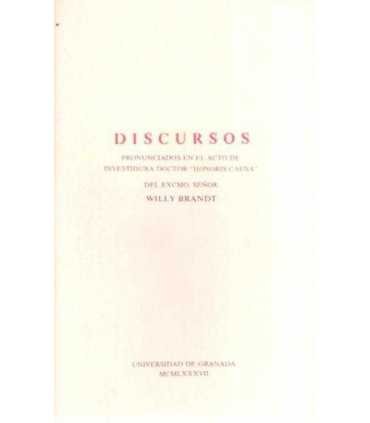 Discursos pronunciados en el acto de investidura d