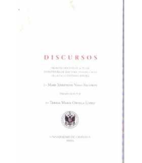 Discursos pronunciados en el acto de investidura d