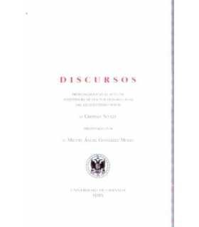 Discursos pronunciados en el acto de investidura d