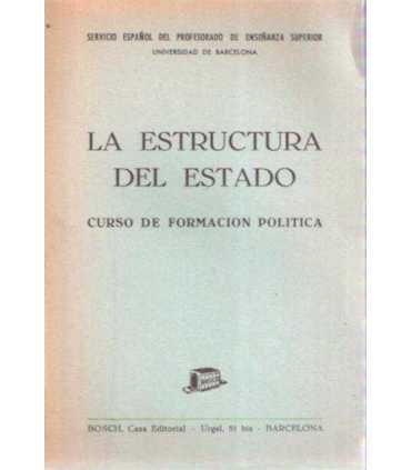 La estructura del Estado. Curso de formación polít