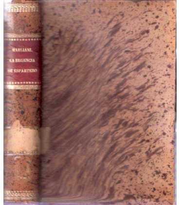 La Regencia de Baldomero Espartero y sucesos que l