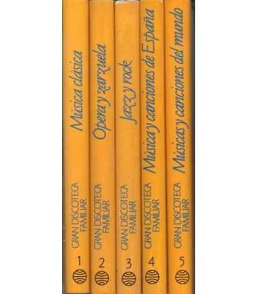 Gran Discoteca familiar, 5 tomos.