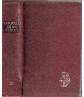 Liturgia de las Horas III, según el rito romano. T
