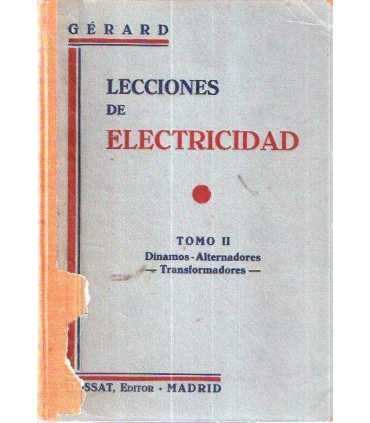 Lecciones de electricidad Tomo II. Dinamos, altern