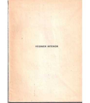 Regimen interior