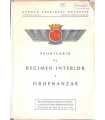 Prontuario de Régimen interior y Ordenanzas