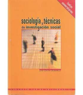 Sociología y técnicas de investigación social