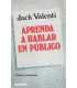Aprenda a hablar en público