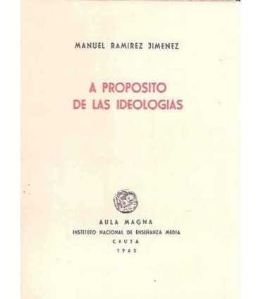 A propósito de las Ideologías