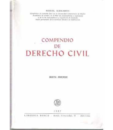 Compendio de Derecho Civil