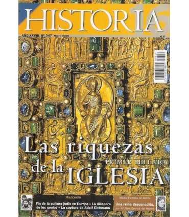 Historia 16, 347. Las riquezas de la Iglesia
