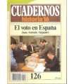Cuadernos 126 Historia 16. El voto en España