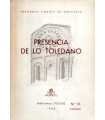 Presencia de lo toledano