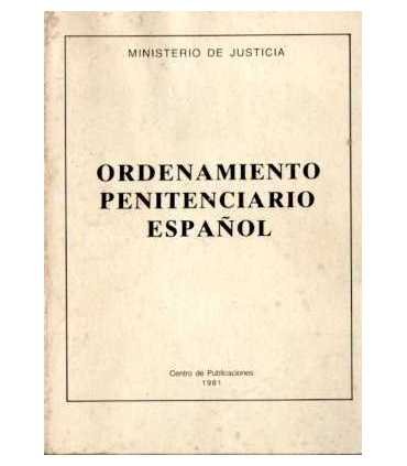 Ordenamiento Penitenciario español