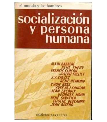 Socialización y persona humana