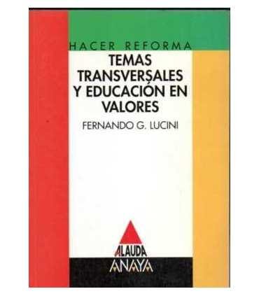 Temas transversales y educación en valores