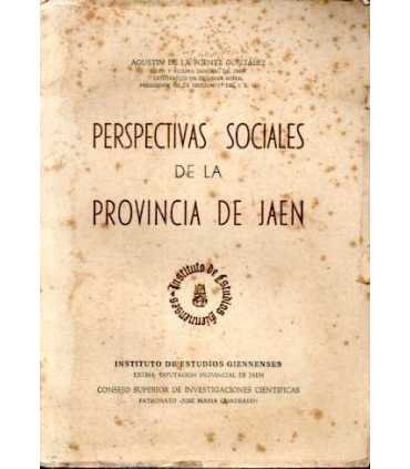 Perspectivas sociales de la provincia de Jaén