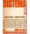Socialismo y Constitución. Sistema, 17 y 18.