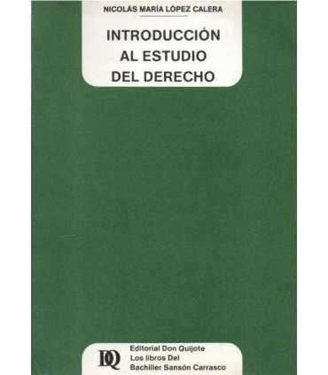 Introducción al Estudio del Derecho