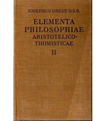 Elementa Pjilosophiae. Aristotelico-Thomisticae. T