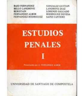 Estudios penales I