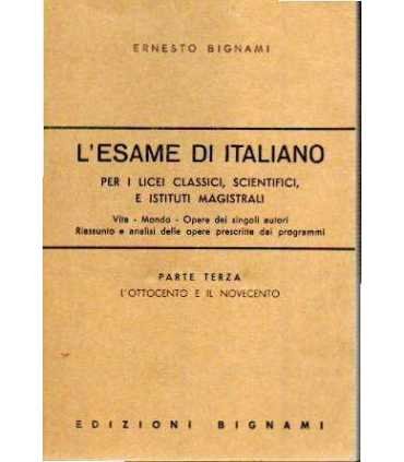 L'esame di italiano per i licei classici, scientif