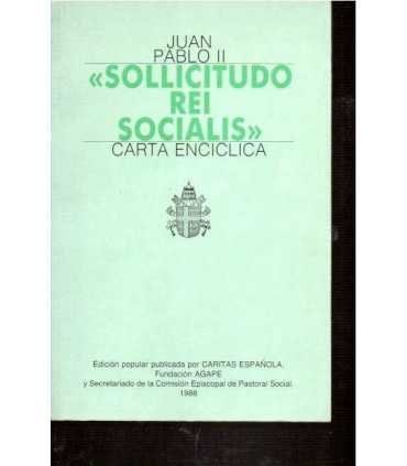 Sollicitudo Rei Socialis. Carta encíclica