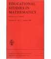 Educational studies in mathematics