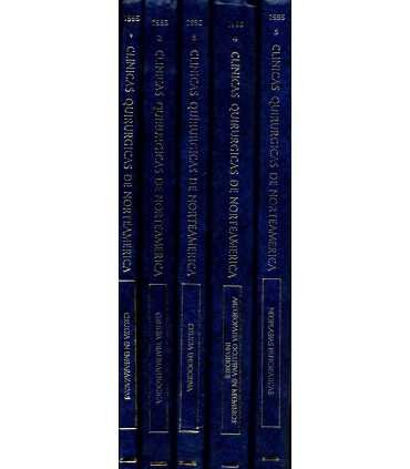 Clínicas quirúrgicas de Norteamérica. 5 tomos