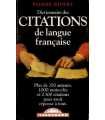 Dictionaire des citations de langue française