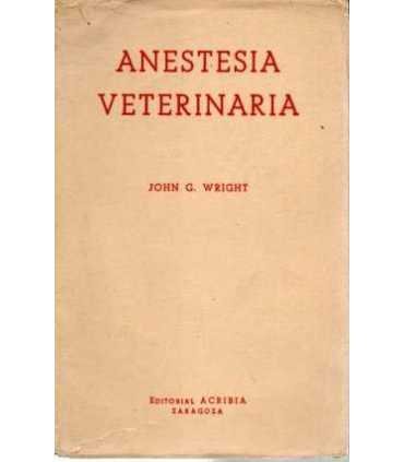 Anestesia veterinaria