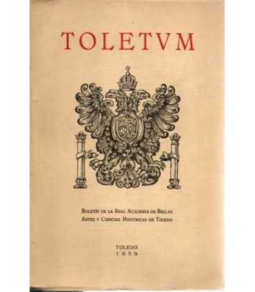 TOLETVM. Boletín de la Real Academia de Bellas Art