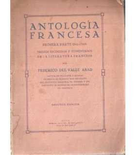Antología francesa. Primera parte (842-1700)