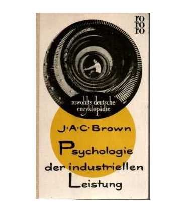 Psychologie der industriellen Leistung