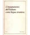 L’insegnamento dell’Italiano come lingua straniera