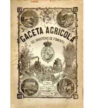 Gaceta Agrícola del Ministerio de Fomento, Nº 3