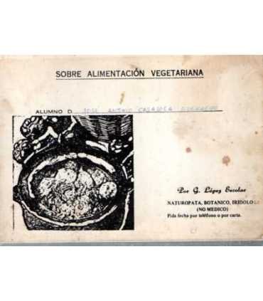 Sobre Alimentación Vegetariana
