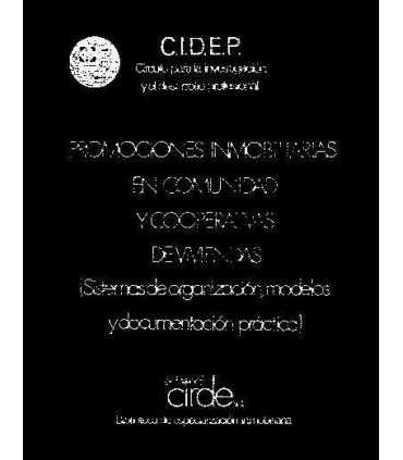 Promociones Inmobiliarias en comunidad y cooperati