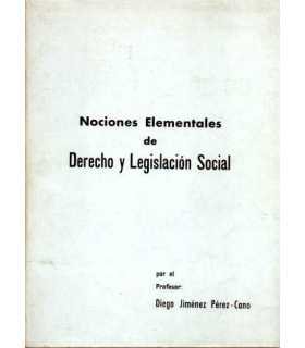 Nociones Elementales de Derecho y Legislación Soci