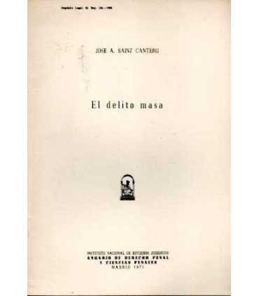El delito masa
