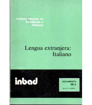 Lengua extranjera: Italiano BUP 2º curso