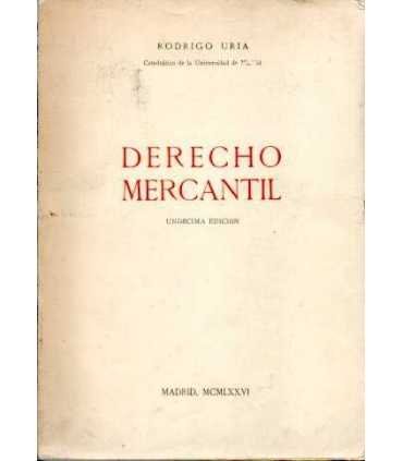 Derecho Mercantil