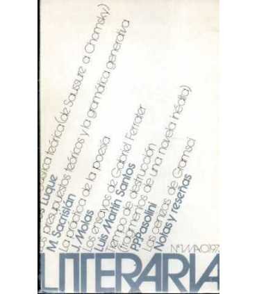 Gaceta Literaria 1, mayo 1973