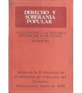Anales de la Cátedra Francisco Suárez, 16-1976. De