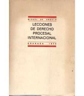 Lecciones de Derecho procesal Internacional