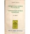 Constituciones flexibles y constituciones rígidas