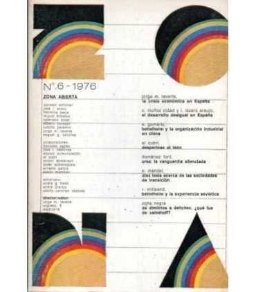 Zona Abierta 6, 1976