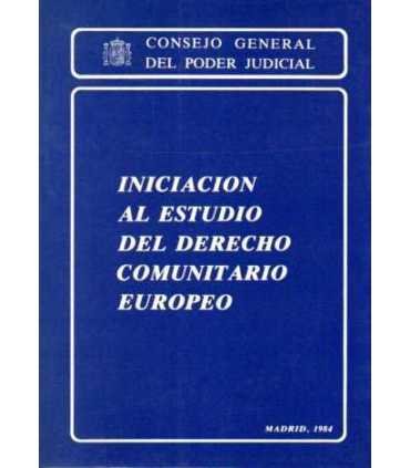 Iniciación al Estudio del Derecho Comunitario Euro